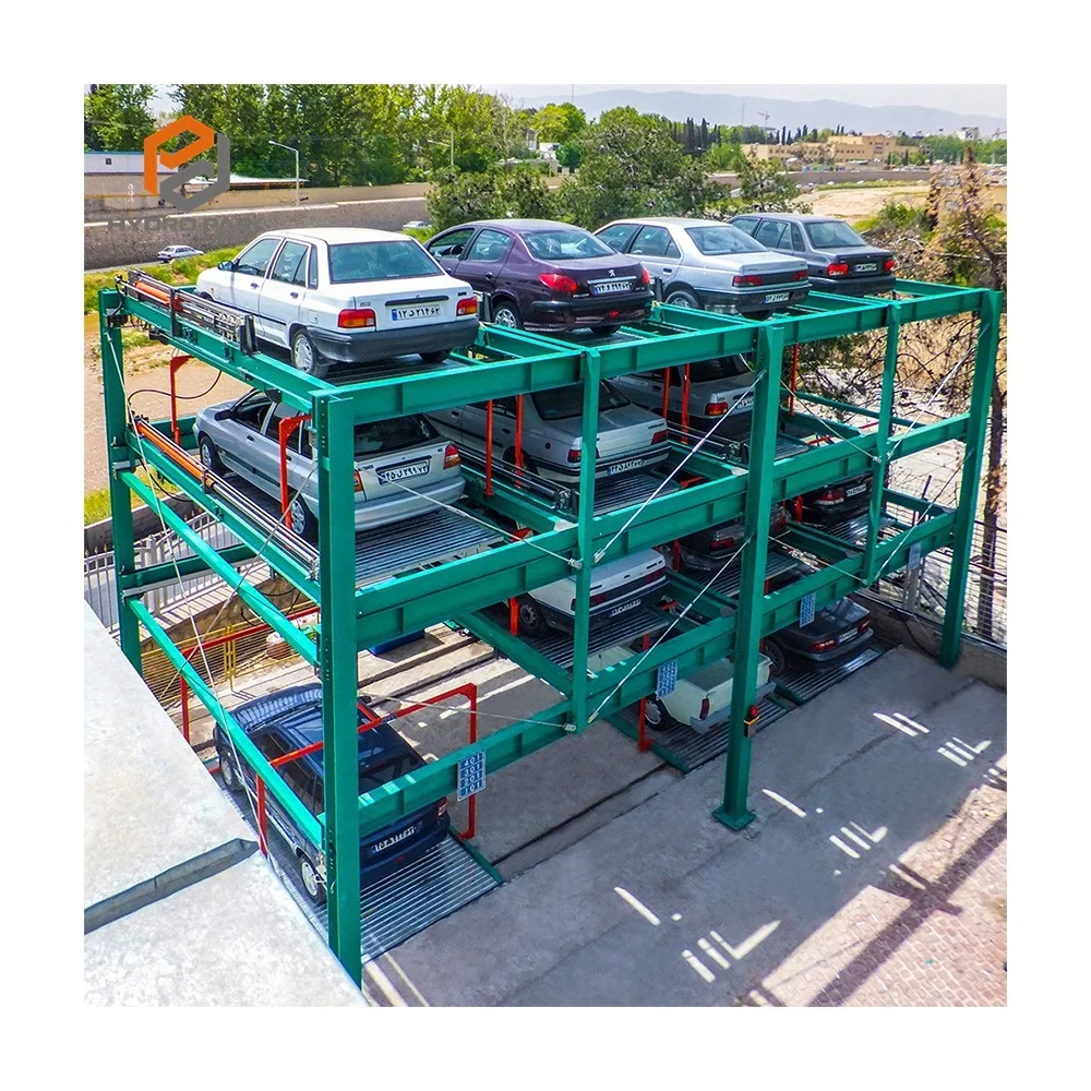 Multi-layer Saving Space Stereo Garage Vertical Carousel Parking Series Puzzle Parking Buildings