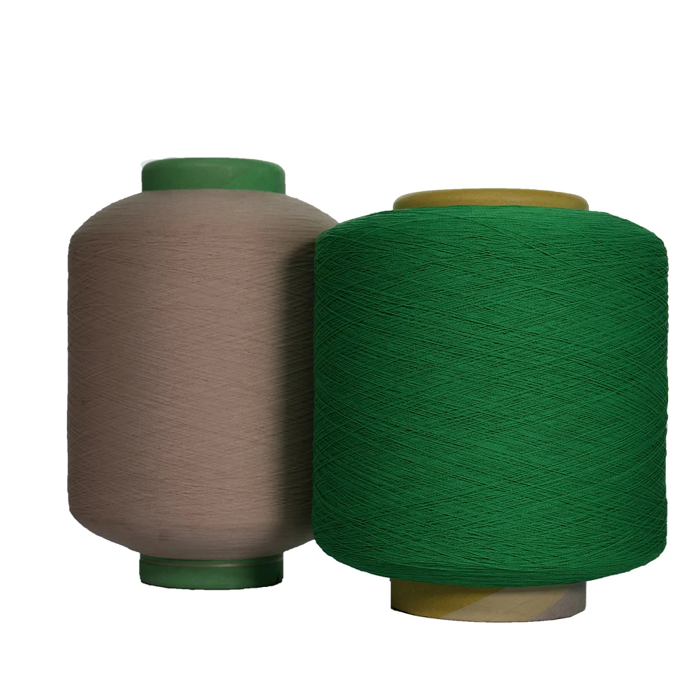 Manufacturers Direct Sale Raw White Combed Compact Yarn 50%Viscose 50%Nylon 30S/2 Ice Cooling Blend Yarn For Knitting Machine