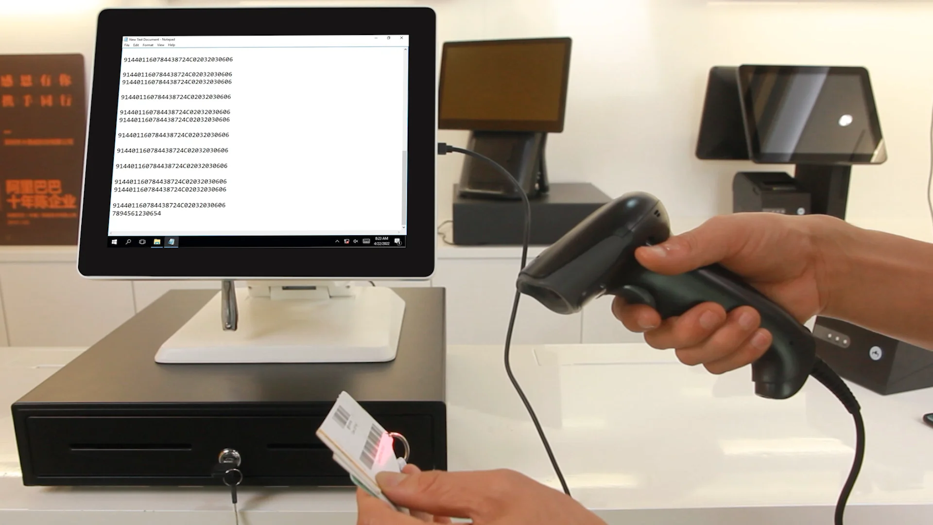 Fast Scanning Industrial Tablet Barcode Qr Code Pda Rugged Handheld