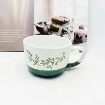Wholesale Factory Price High Quality 560ml Soup Cup Ceramic Mug Handmade Ceramic Travel Mug