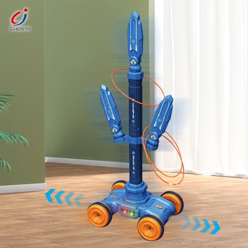 Chengji Mobile Firing Target Vehicle Electronic Throwing Ring Toss Game Set Toys Moving Targets for Shooting Range