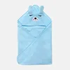 Couverture câline bleue 160g - motif chiot endormi