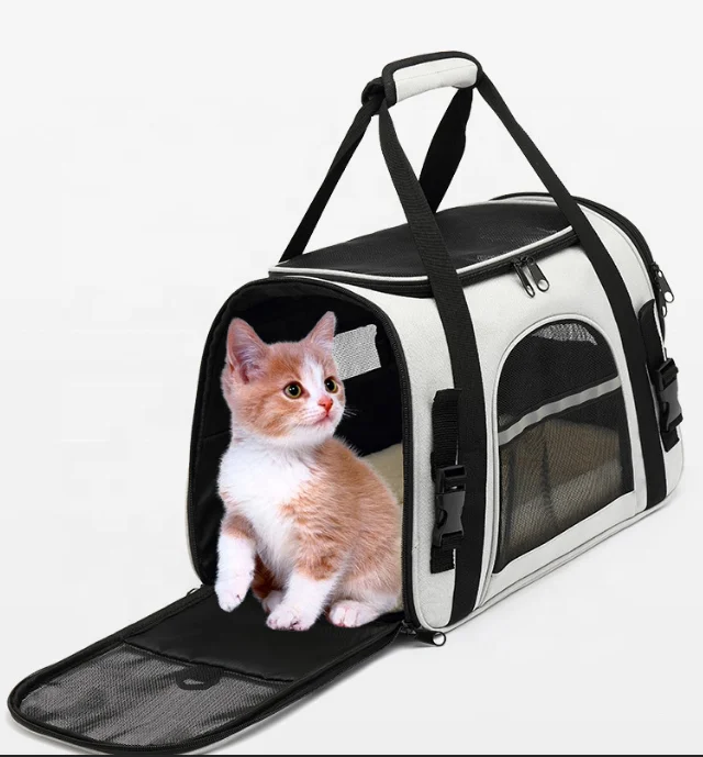 Factory Direct Sell Pet Carrier Bag Outdoor Travelling Cat Dog supplier