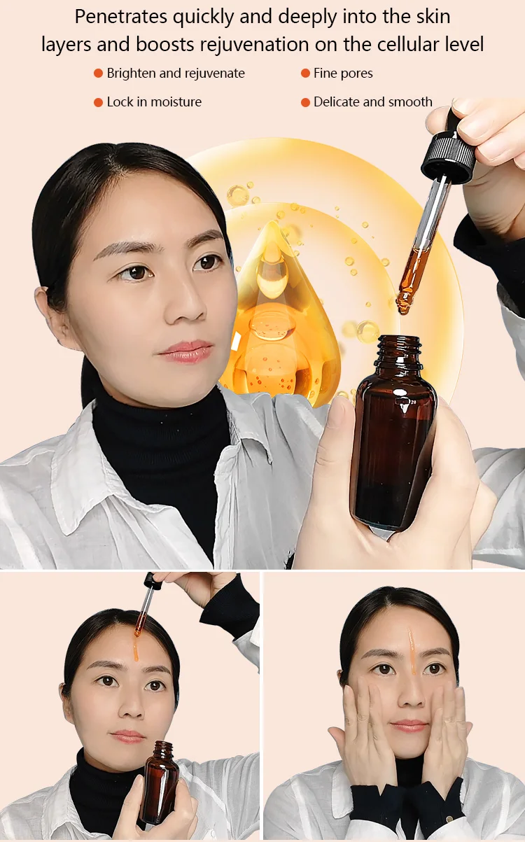 Private Label Astaxanthin Whitening Serum Arbutin Face Whitening Dark