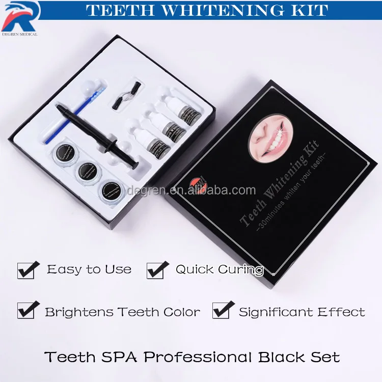 Teeth Whitening Kit With 32 Blue Led Light And 2ml Gels Teeth Whitening Kits Private Logo