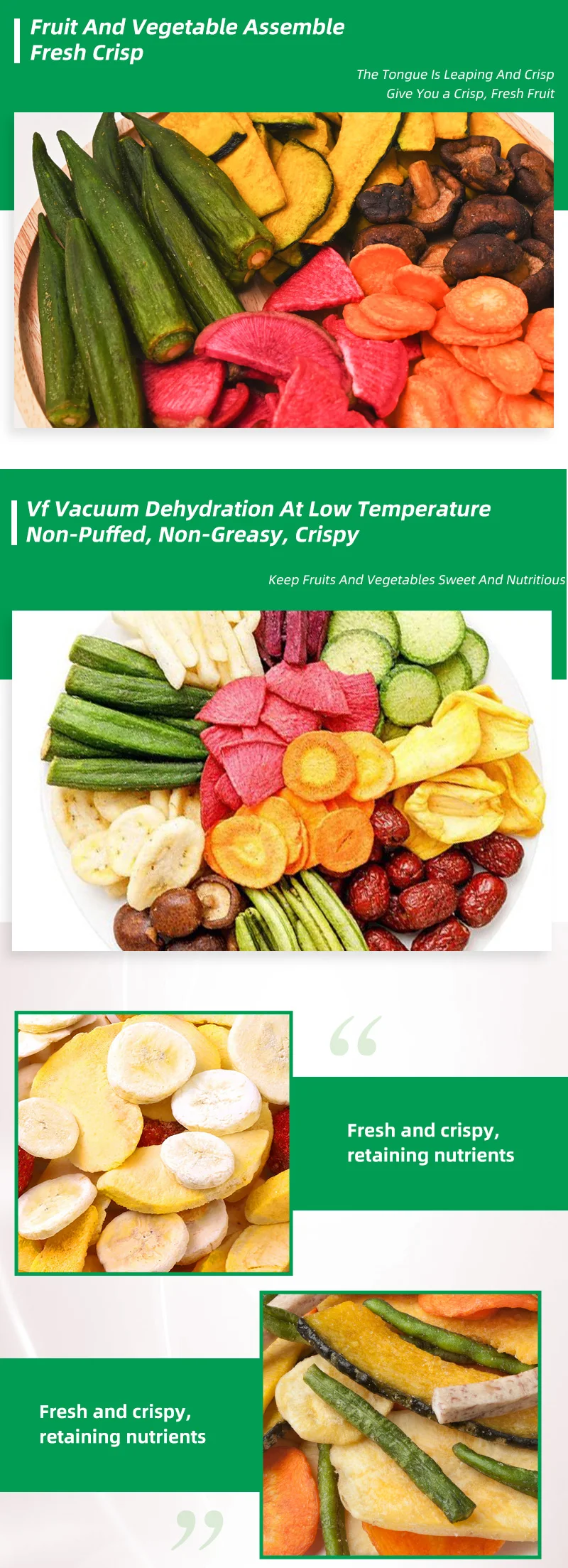 Comprehensive Assorted Fruit And Vegetable Chips In Bulk Assorted
