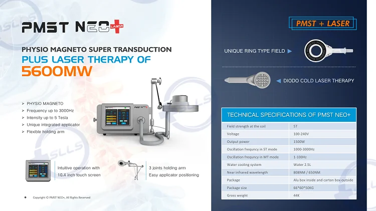 2023 New Version Muscle Contraction PMST Therapy Machine EMTT Magnetolith For Rehabilitation Center