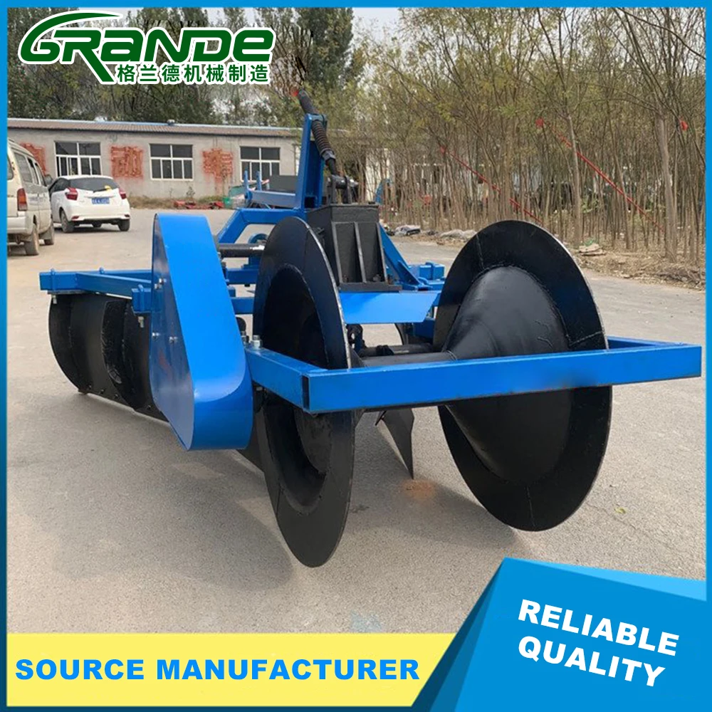 Strawberry Ridging Machine Strawberry Ditching and Ridging Machine - High Productivity