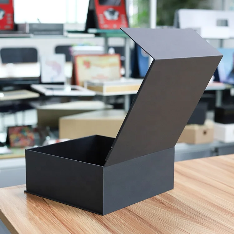 Popular Design Advertising Player 7 Inch LCD HD Display Black World Box Gift Wine Video Packaging Box
