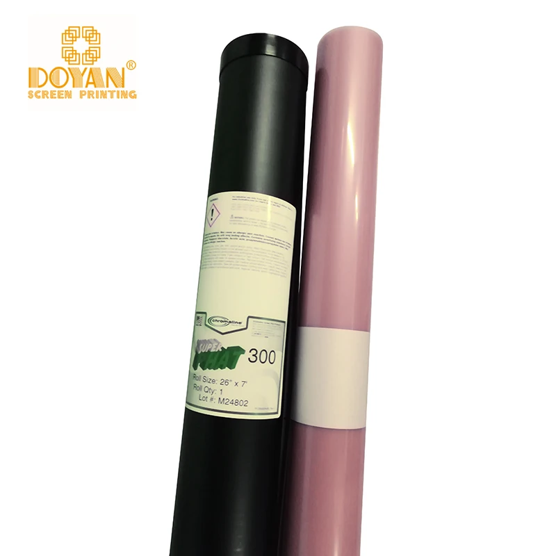Waterproof Screen Printing Inkjet Film Transparency Milky Inkjet Photopolymer Capillary Film