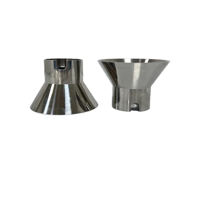 Складные контейнеры для 304 Воронка CNC подвергая механической обработке нержавеющей стали кормления маленькие и большие размеры на заказ металлическая