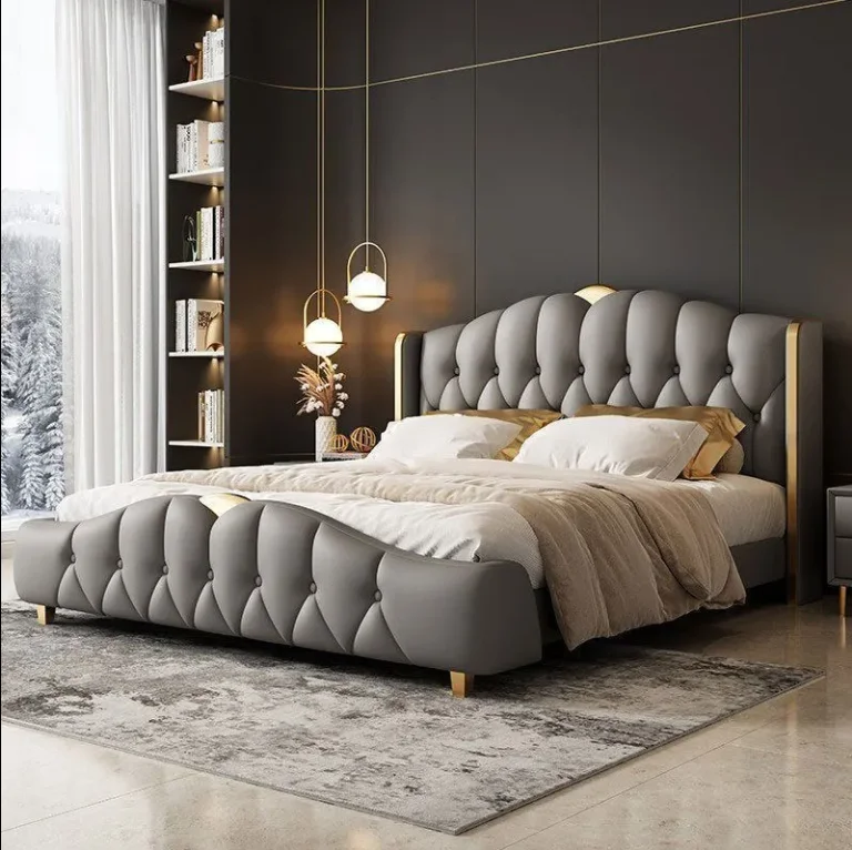 Wholesale Modern Bed Can Customize Bedroom Furniture Soft Waterproof ...