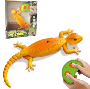 EPT Wholesale Wall Crawler Remote Control Gecko Rechargeable Remote Control Robot Kids Toys Climbs up Walls