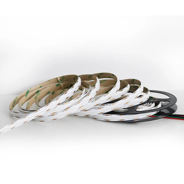 Magic Dream Color FCOB 5V 12V 24V WS2812b SK6812 WS2811Dam Type Addressable RGB RGBW RGBIC COB LED Strip Light