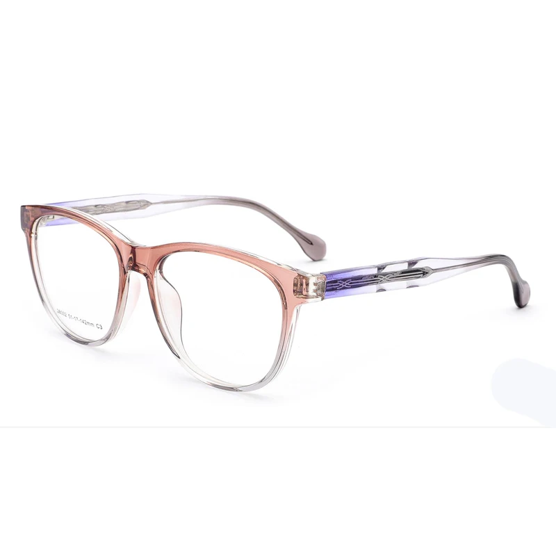 WXS-28002 New Arrival Women Cat Eye Square Fashion TR Eyeglasses Frames for All Face Eyewear Spectacles with Spring Temple