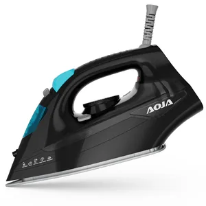 Aoja 3200W Electric Steam Iron 450ML Ceramic System New Design Automatic Cleaning Anti-Drip Functions for Household Clothing Use