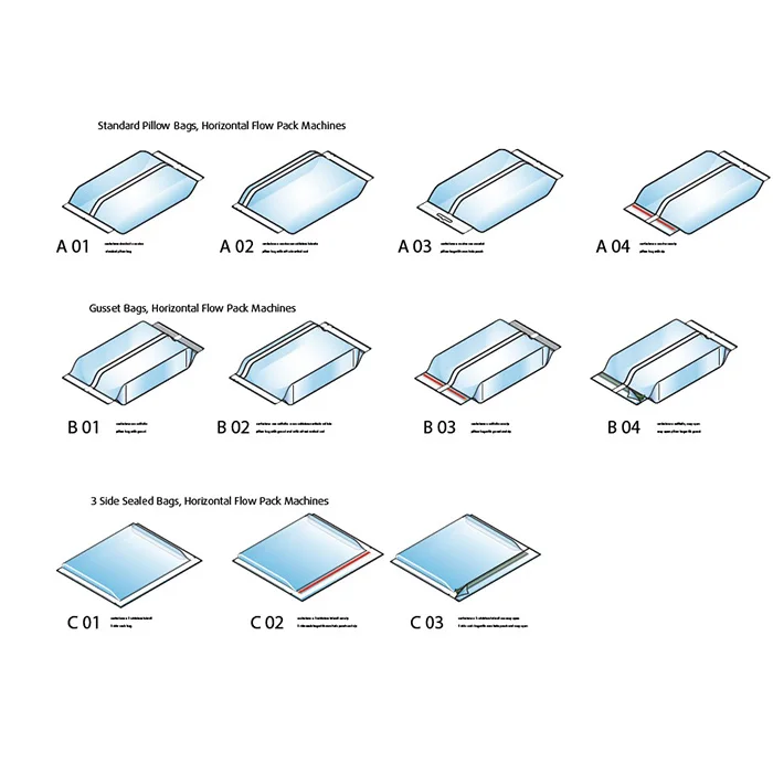 Kulfi and Garri Pillow Packing Machine Horizontal Food Packaging Machinery for Bags and Pouches with Labeling Filling Function