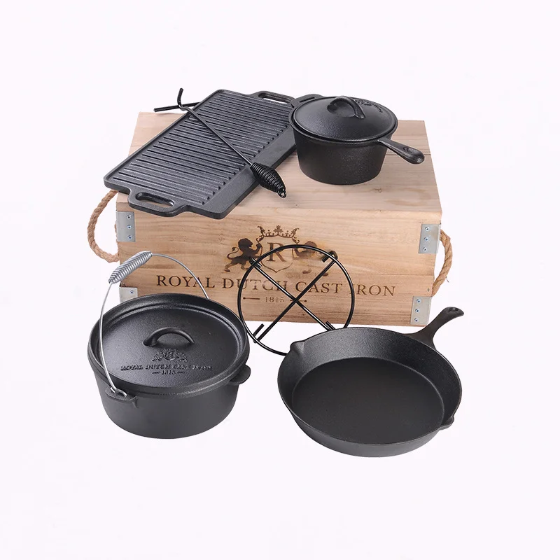 dutch oven cooking set