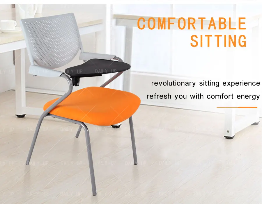 Comfortable Training Chair lecture chair with writing tablet chair with writing tablet