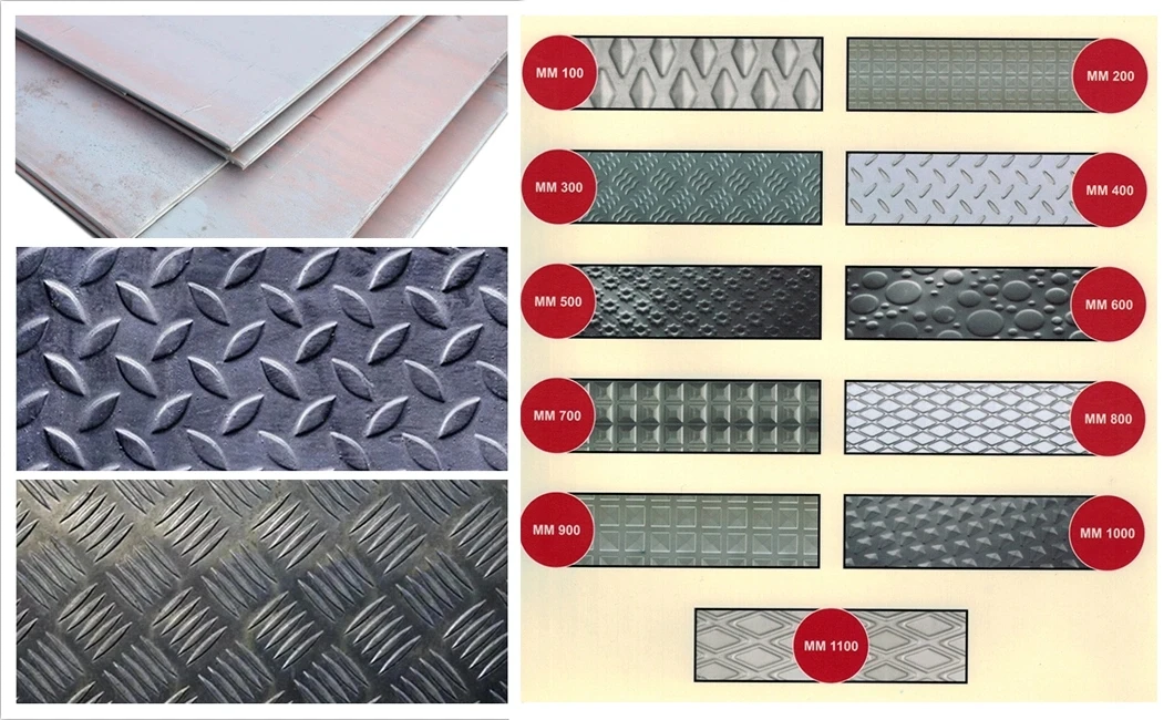 First Rate Carbon Checkered Plate Q235B Q355B Steel Plate Checkered Steel Coil For Construction Project manufacture