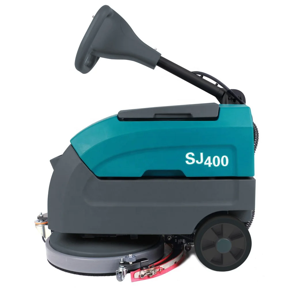 SJ400 Long Working Time Durable Floor Clean Washing Machine Floor Scrubber Cleaning Machine