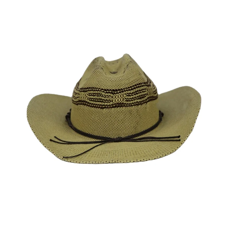 Mens Summer Hemlock Hard Straw Hats 