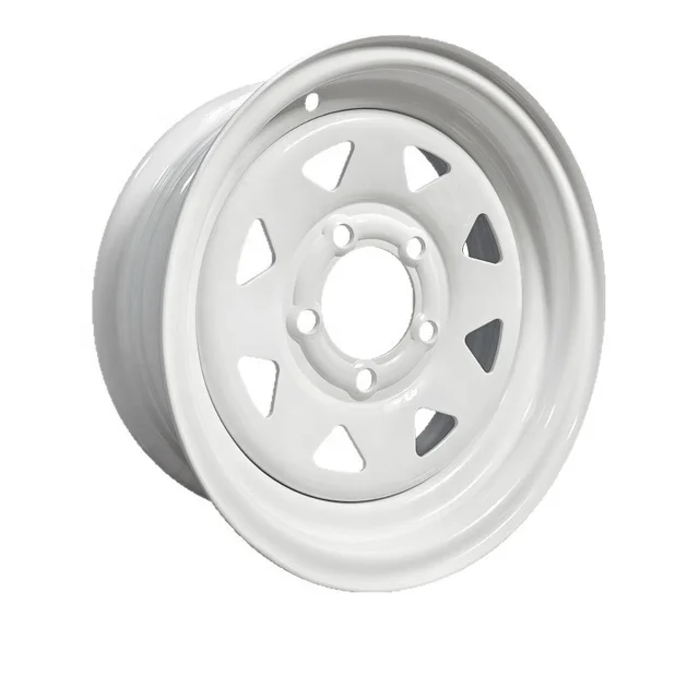 Factory Direct Universal Steel Rims for Trailer Wheels for All Sizes Travel Trailers