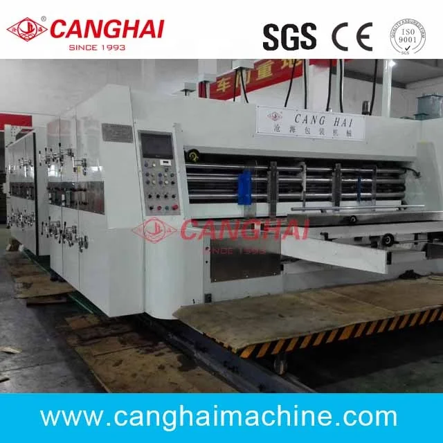 Automatic Front Edge Flexo Printing Slotting Die Cutting Machine