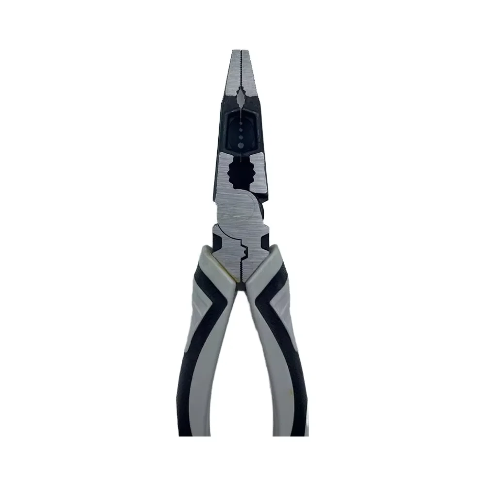 Customizable OEM Multifunction Combination Pliers Electricians Long Nose Diagonal Stripping Crimping Cutting Serrated Steel DIY