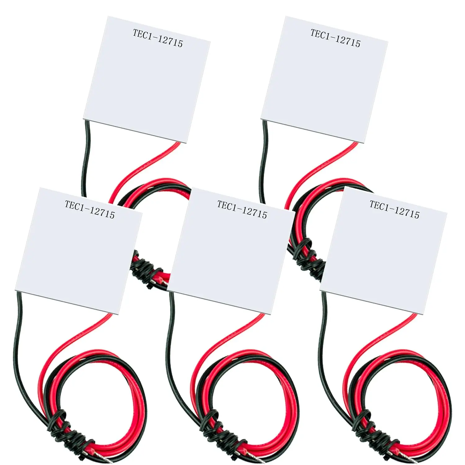 Полупроводниковые холодильные планшеты, TEC1-12703 12 В, 12 А, радиатор, Термоэлектрический охладитель, охлаждающий пластинчатый модуль 40x40 мм