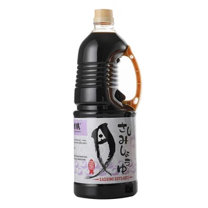 Wholesale Bulk Japanese Sushi and Sashimi Dark Soy Sauce Factory-Priced Brewed Dark Soy Sauce in Bottles