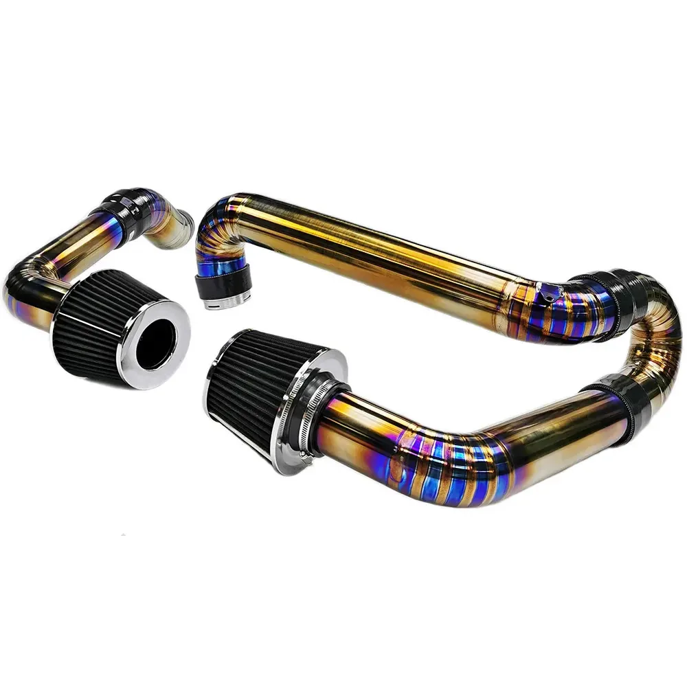 2021+ For BMW G80 M3 G82 G83 M4 G87 M2 S58 3.0TT Titanium Front Mount Intake Kit Include