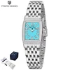 2 white case blue dial