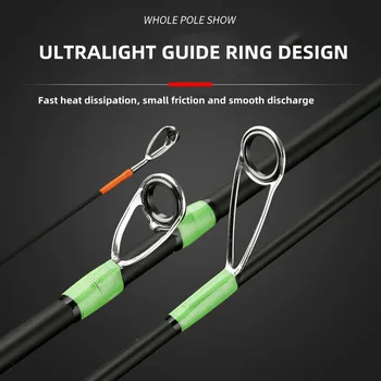 CHEERY Solid Tip Fishing Rod 1.5m 1.68m 1.8m Carbon Spinning/Casting Ultra Light Freshwater Fishing Rods – Rod – view 5