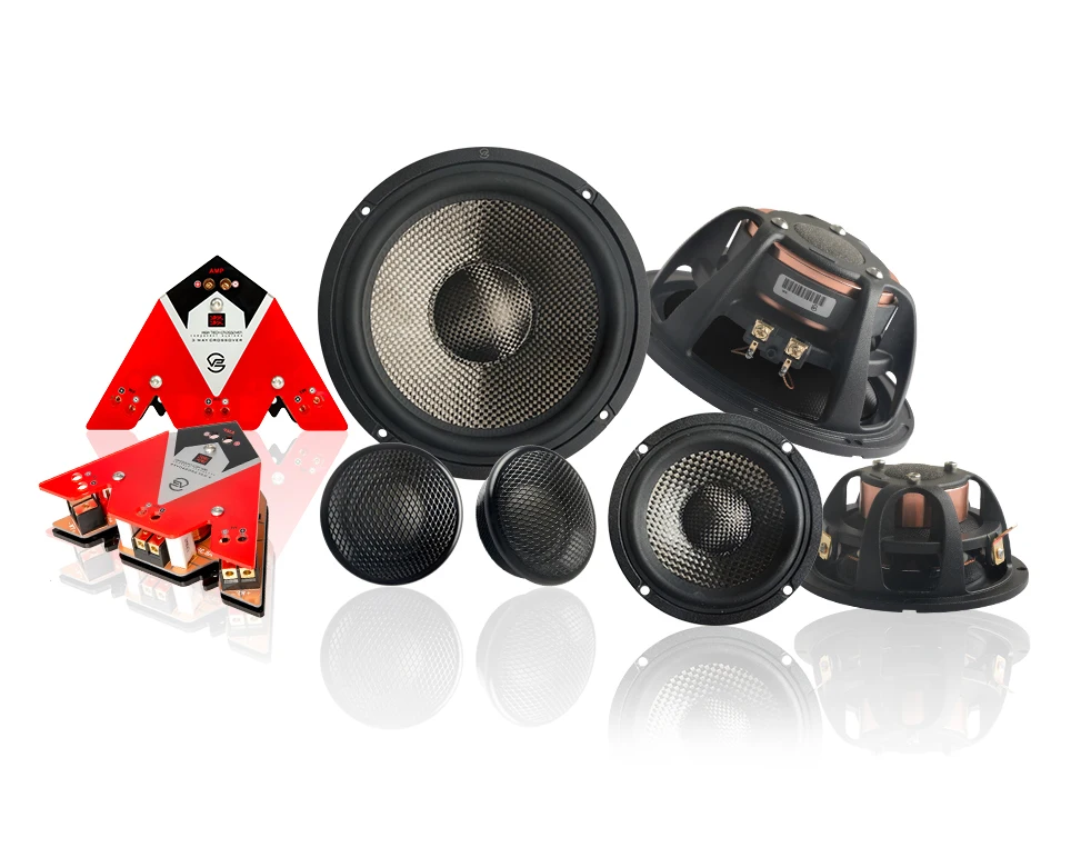 Component Speakers Good Car Stereo System 3way Car Component