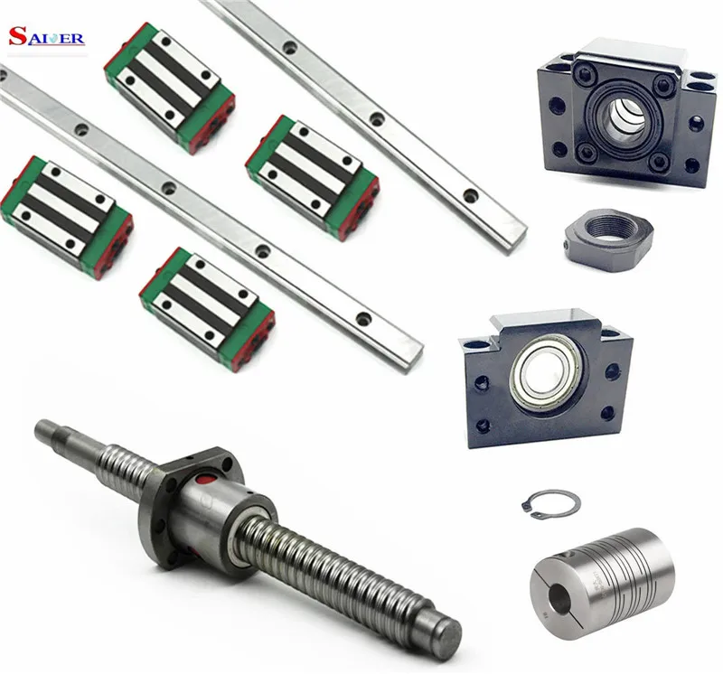 CNC Machinery Accessories Cnc Linear Motion Guide 1605 Ball Screw and Nut SKF