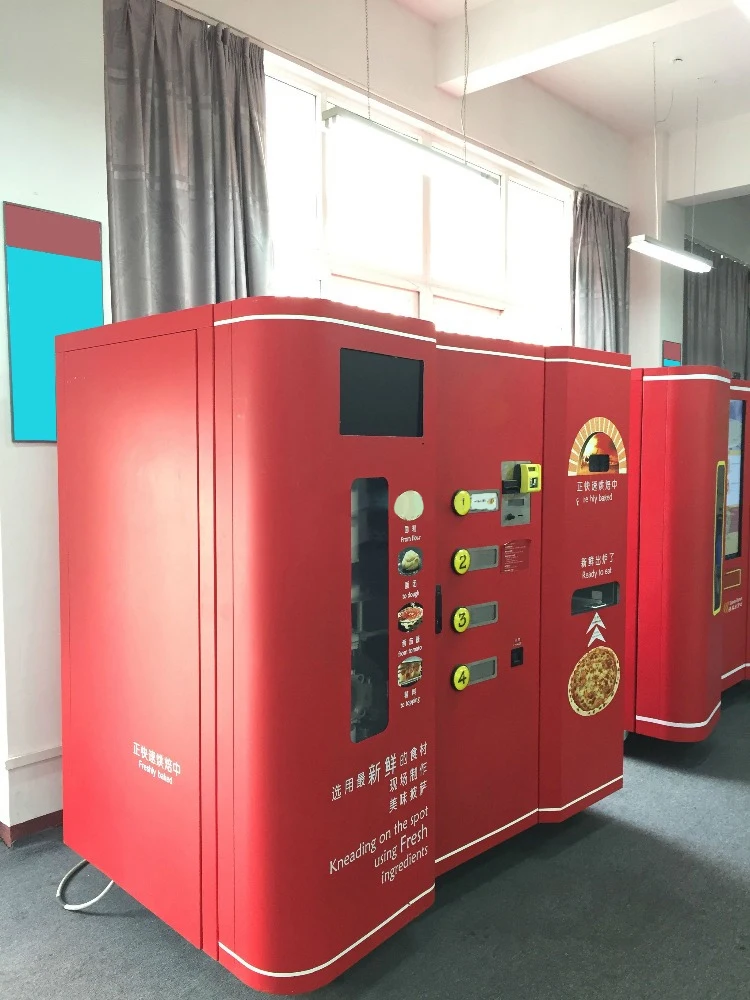 Custom Let's Pizza Vending Machine Pizza Atm Forno Vending Machine
