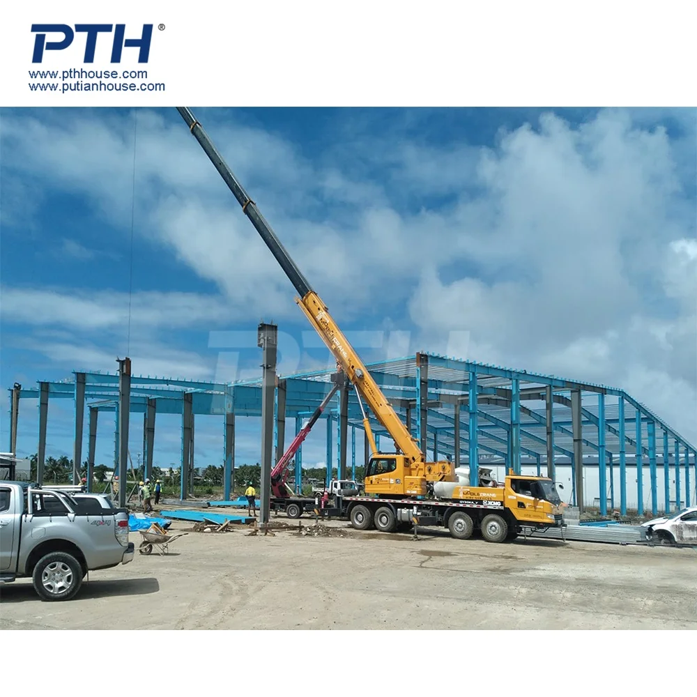 PTH Steel Structures Warehouse Steel Structure Building