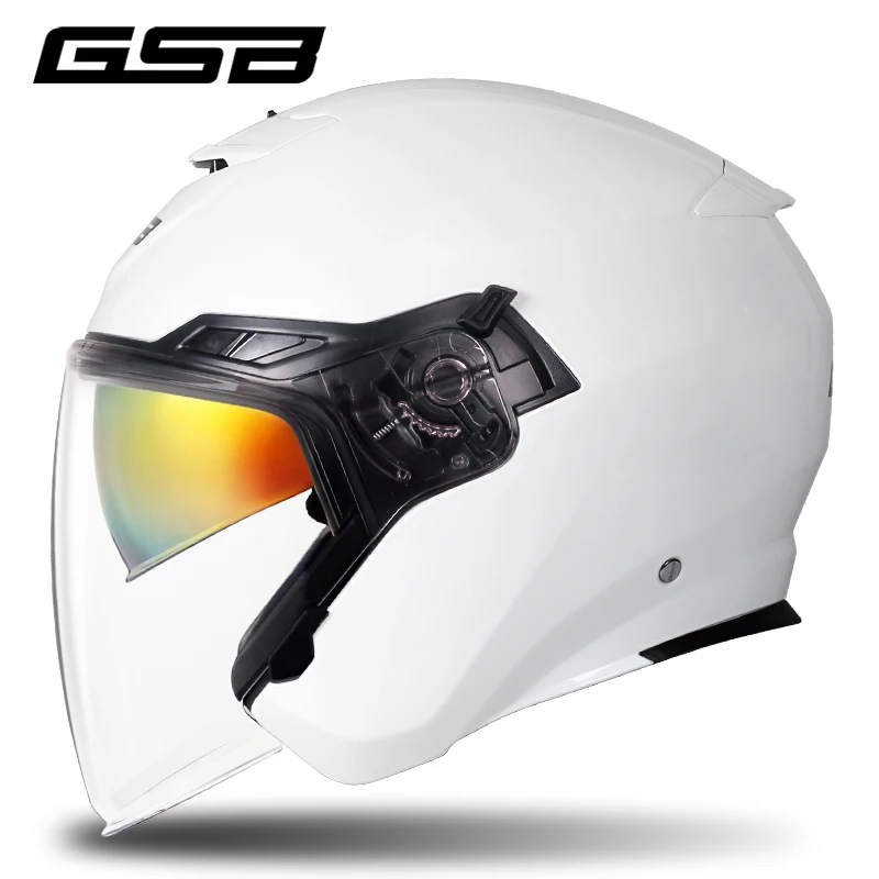 Open Face Full Face Motorcycle Helmet Scooter Casque Casco - Temu