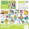 7-Puzzle magnétique avec emballage complet en couleur anglaise
