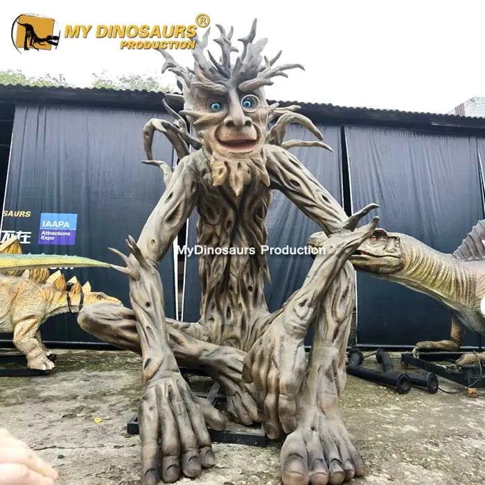 My Dino Theme Park Prop Animated Animatronic Funny Talking Tree