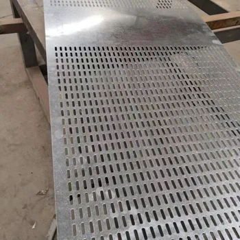 304 316 stainless steel perforated mesh of various shapes, round hole decorative perforated plate, protective perforated plate