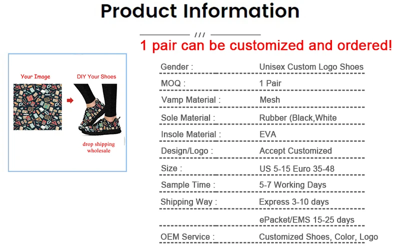 Native American Printed Women's Sneakers OEM Males Footwear Mens Sports Tennis Shoes 2019 Custom