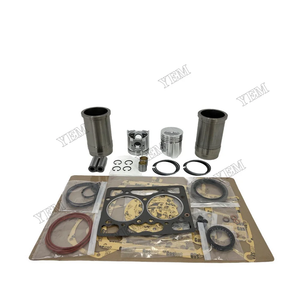 Overhaul Kit With Gasket Set Compatible for Komatsu 2D94 Replacement Engine Parts 6