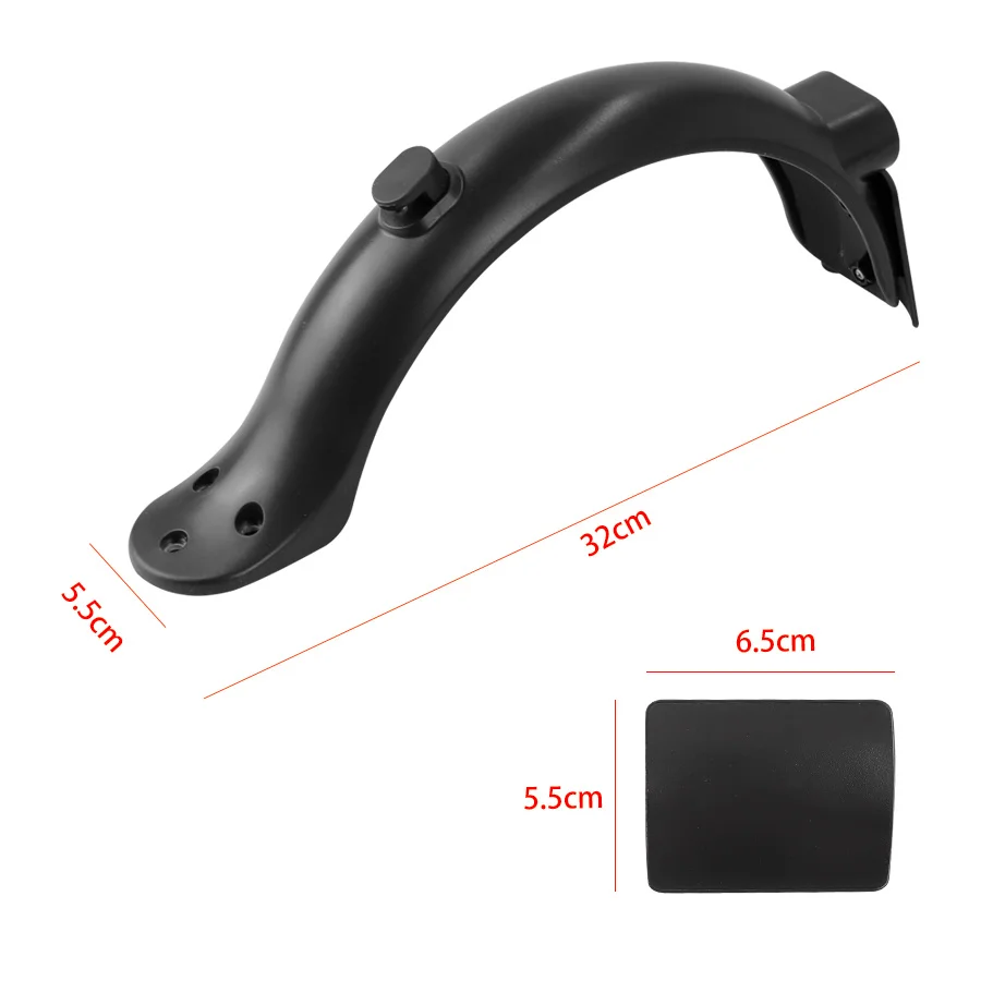 EU Warehouse Electric Scooter Rear Fender Bracket Taillight license plate Set Mudguard Skateboard Fender For Xiaomi Pro2 1S Mi3 supplier