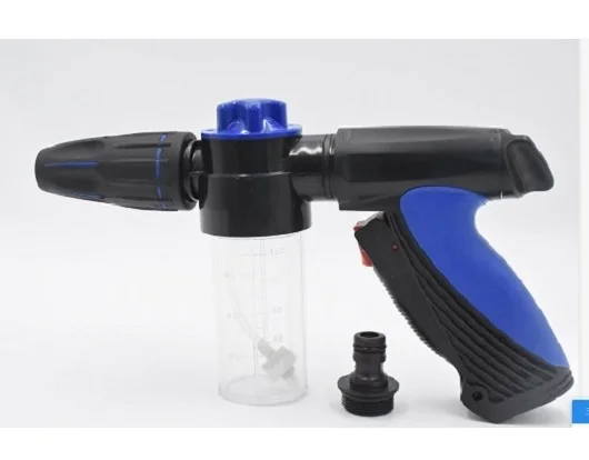 Резиновая мягкая ручка полива пены распылитель пластиковая насадка на садовый шланг для автомойки