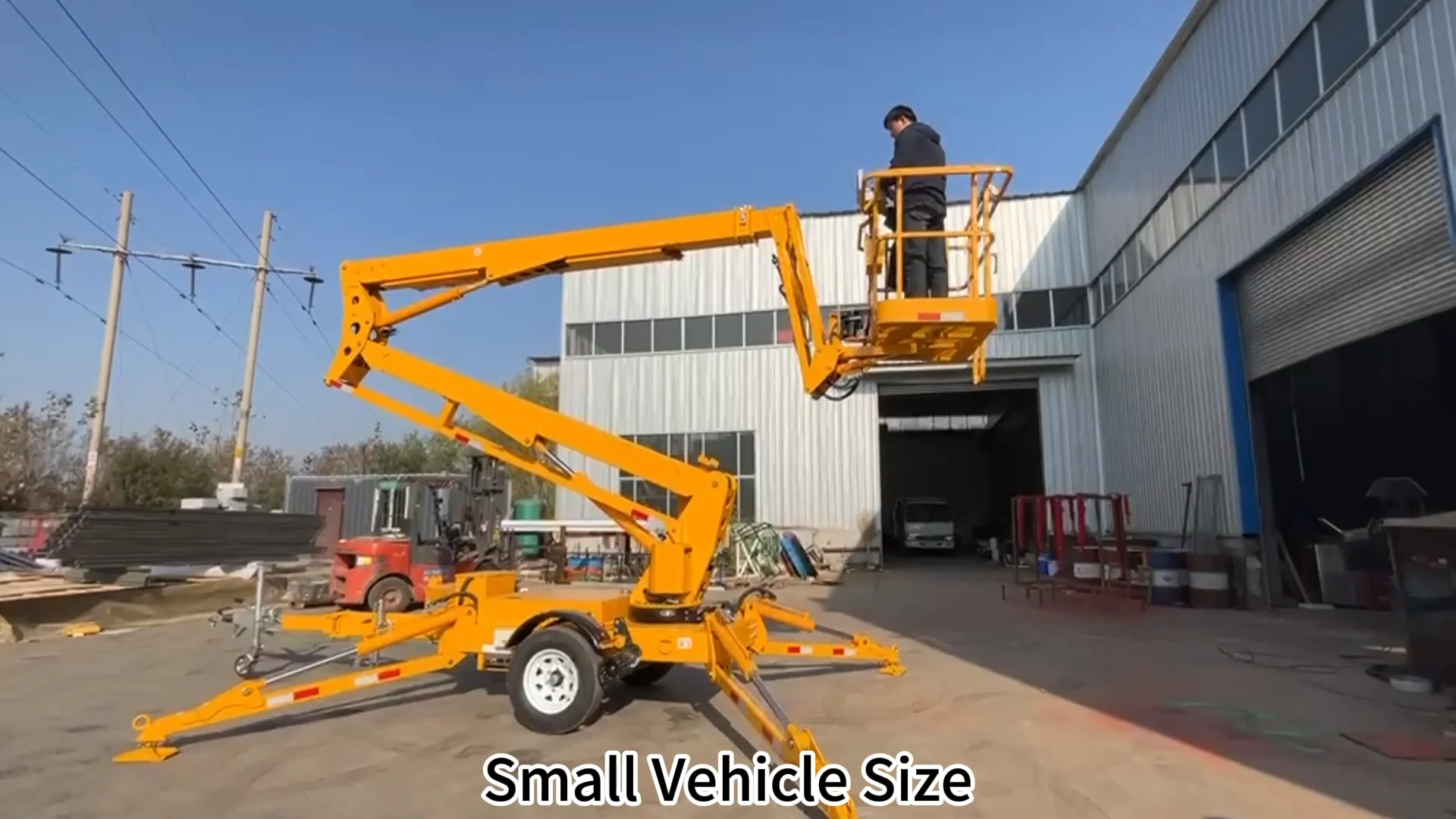 32ft 52ft 59 Feet Self-propelled Telescopic Spider Lift Articulated ...