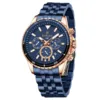 Rose gold blue