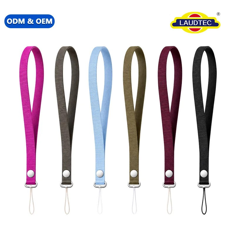 ODM OEM Custom Fashionable Nylon Wrist Strap for iPhone with Zinc Alloy Buckle Anti-Fall Anti-Lost  for Sports