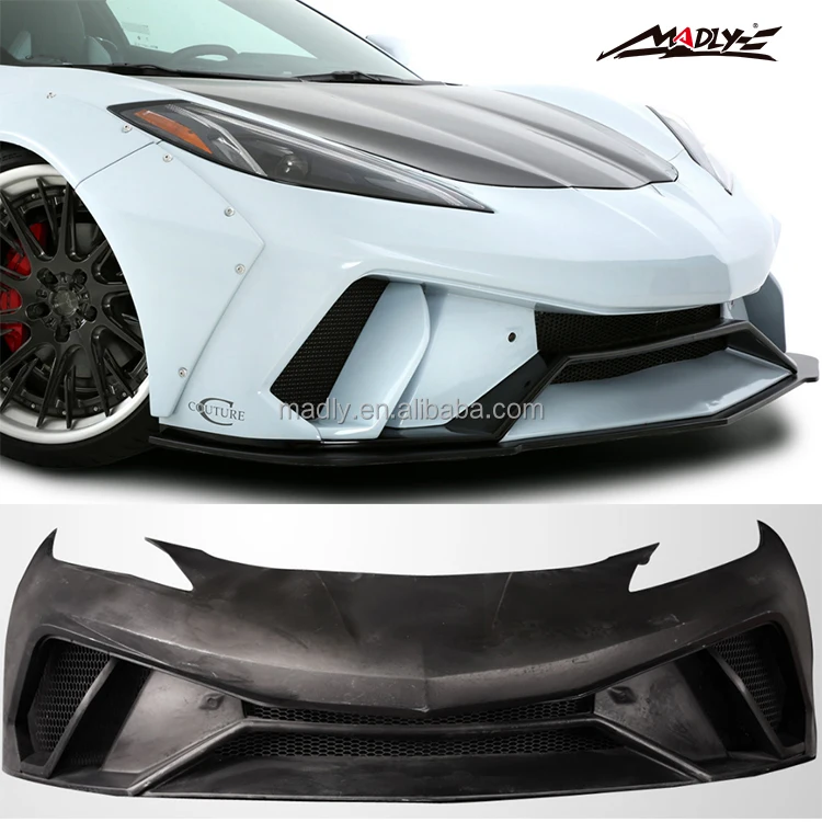Madly Body Kits For Corvette C8 Front Bumper For Chevrolet Corvette C8